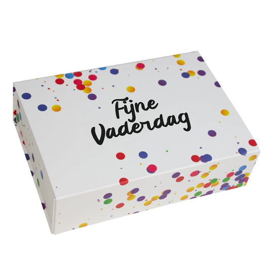 Confetti dozen met magneetsluiting  - Fijne Vaderdag