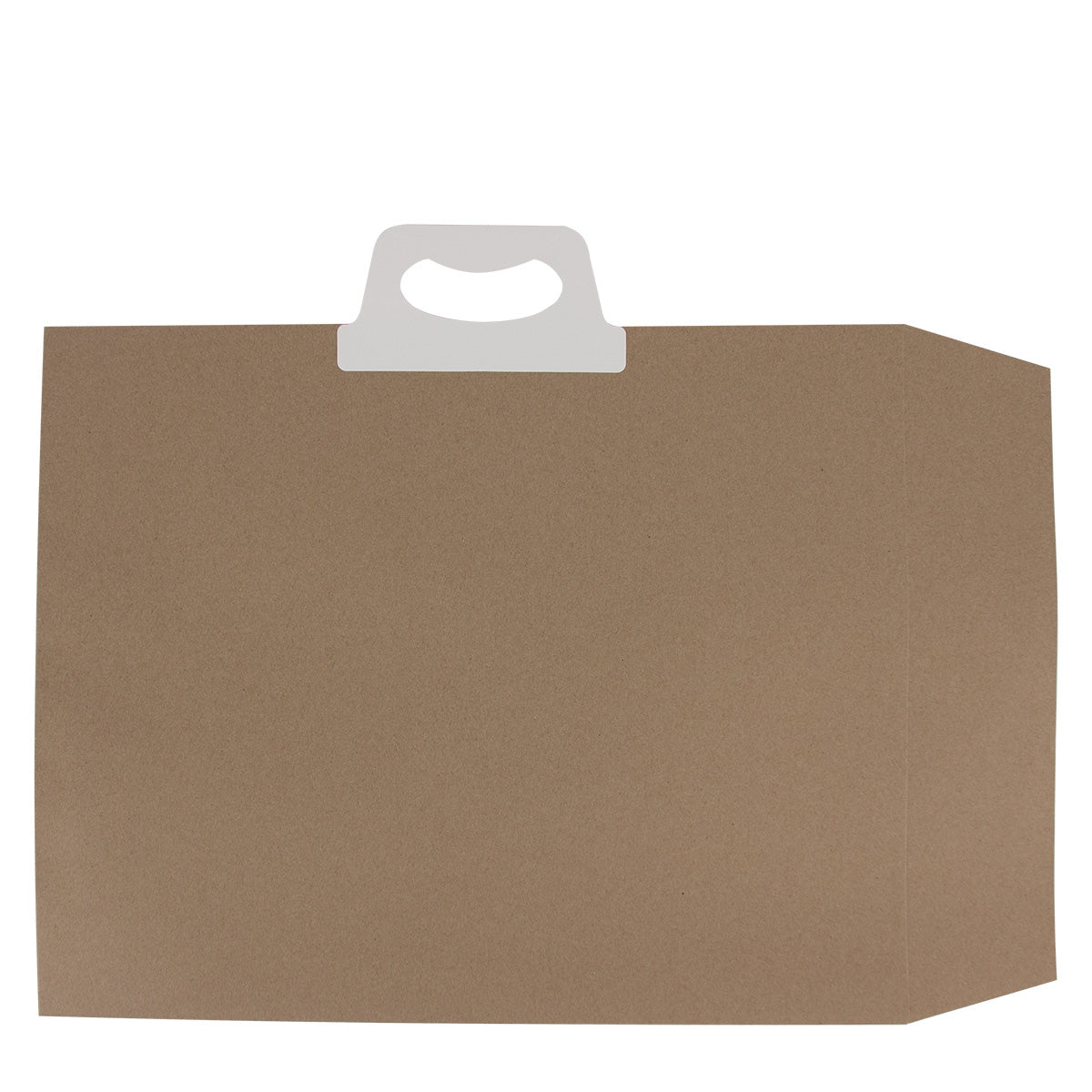 Gerecyclede papieren tassen met klep