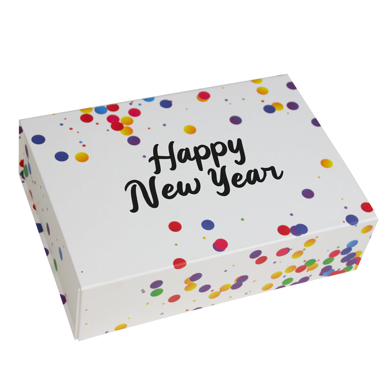 Confetti dozen met magneetsluiting - Happy New Year