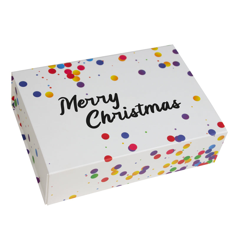 Confetti dozen met magneetsluiting - Merry Christmas
