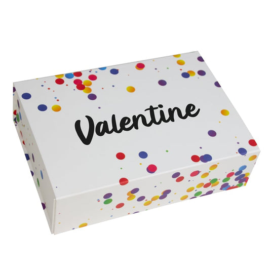 Confetti dozen met magneetsluiting  - Valentine