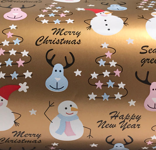 Kerst cadeaupapier - D90207