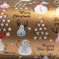Kerst cadeaupapier - D90207