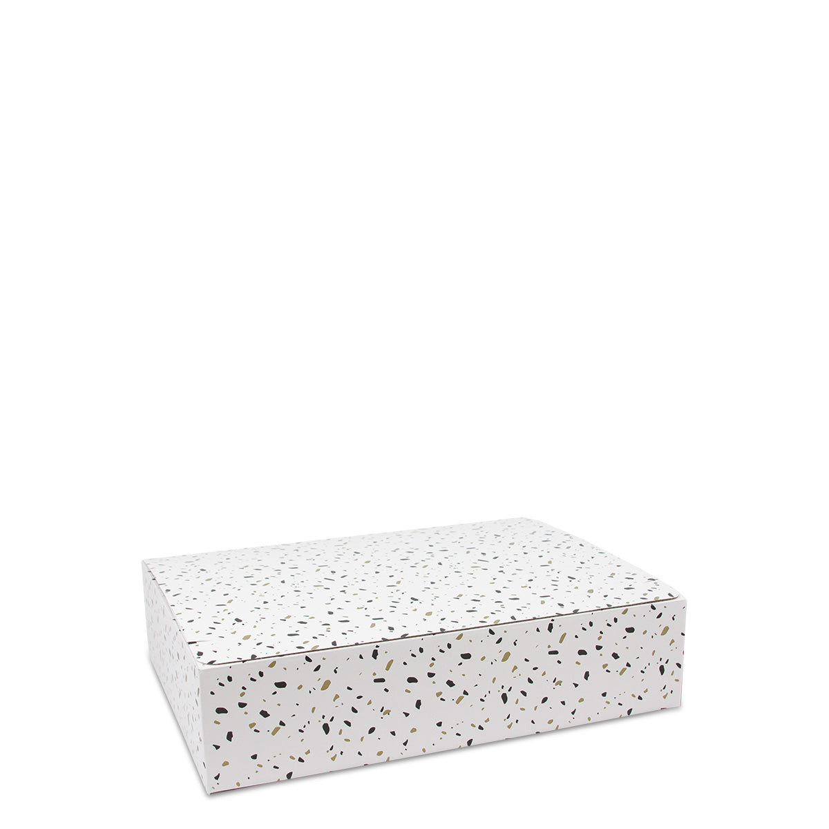 Dozen met plakstrip en confetti dessin