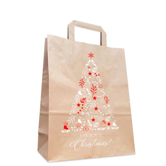 Papieren kersttassen - XMAS Tree