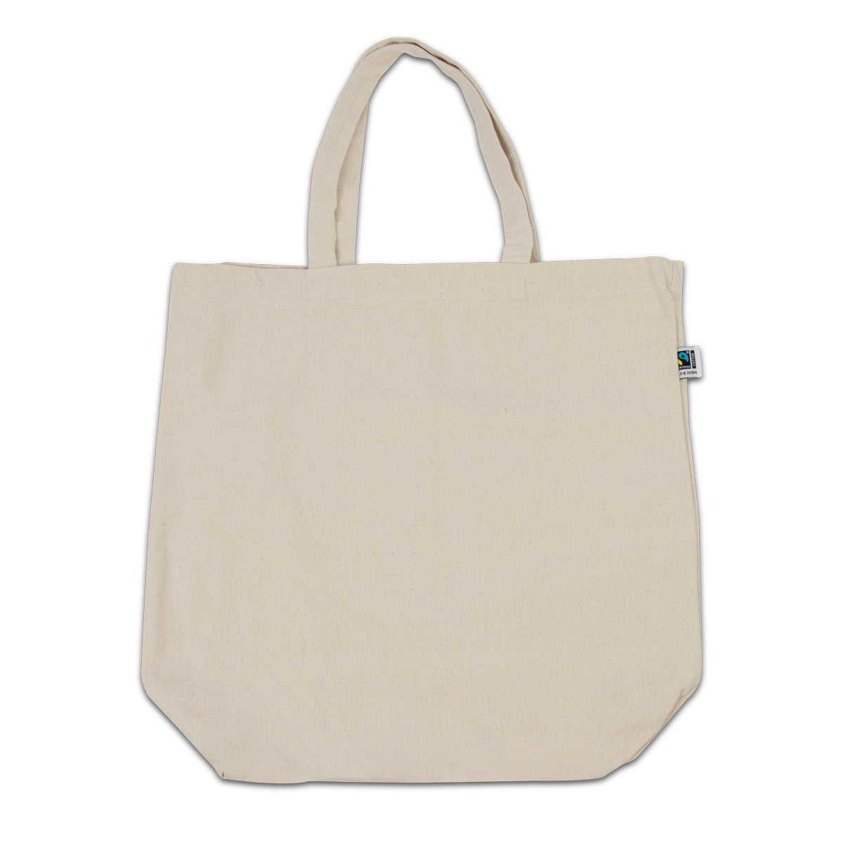 Fairtrade® canvas tote draagtassen