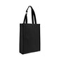 Luxe eco papieren draagtassen met non-woven binnenvoering
