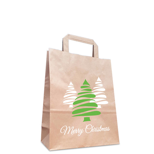 Papieren kersttassen - XMAS Forest