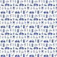 Wit kraft inpakpapier - Holland dessin