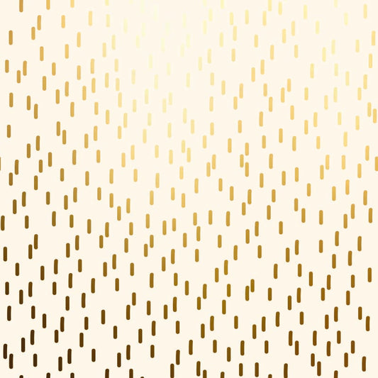 Metallic cadeaupapier - Streepjes dessin