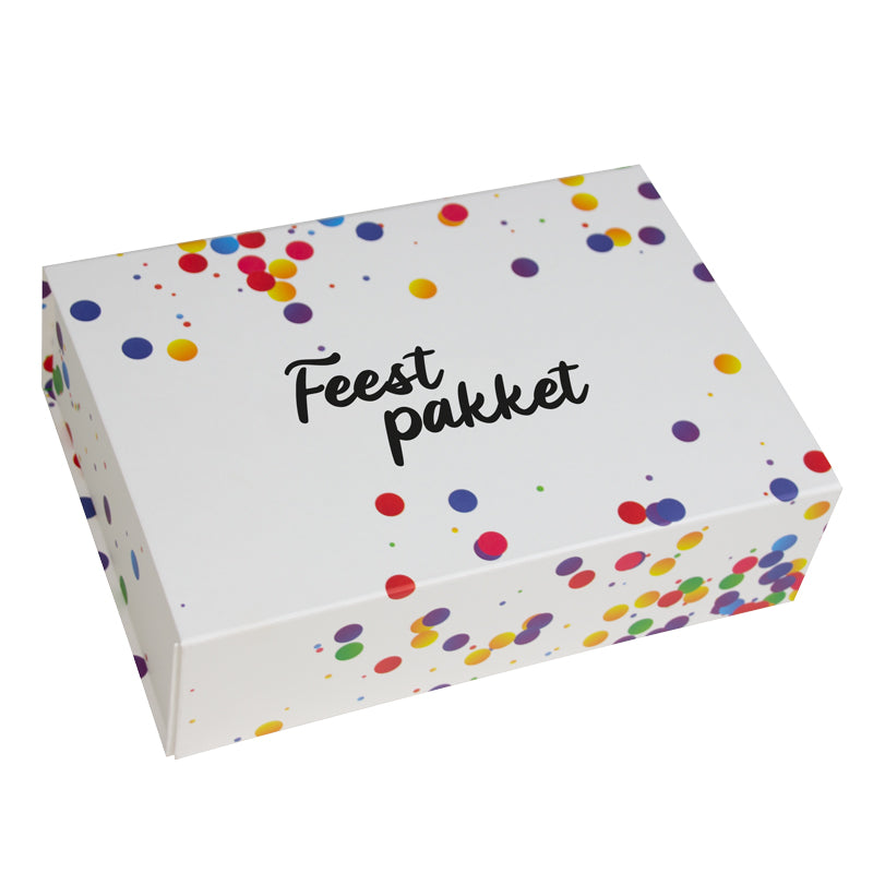 Confetti dozen met magneetsluiting  - Feest pakket